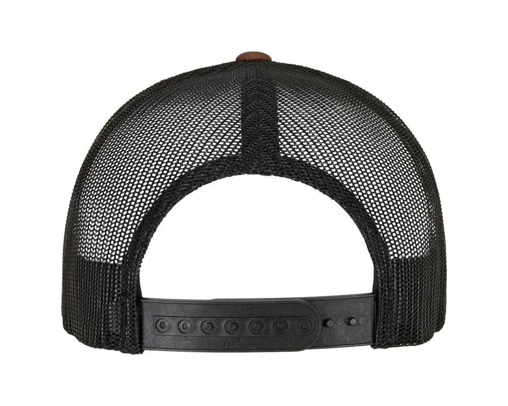 Nokamüts Retro Trucker tumepruun/must - Image 4