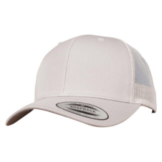 Nokamüts Retro Trucker hõbehall